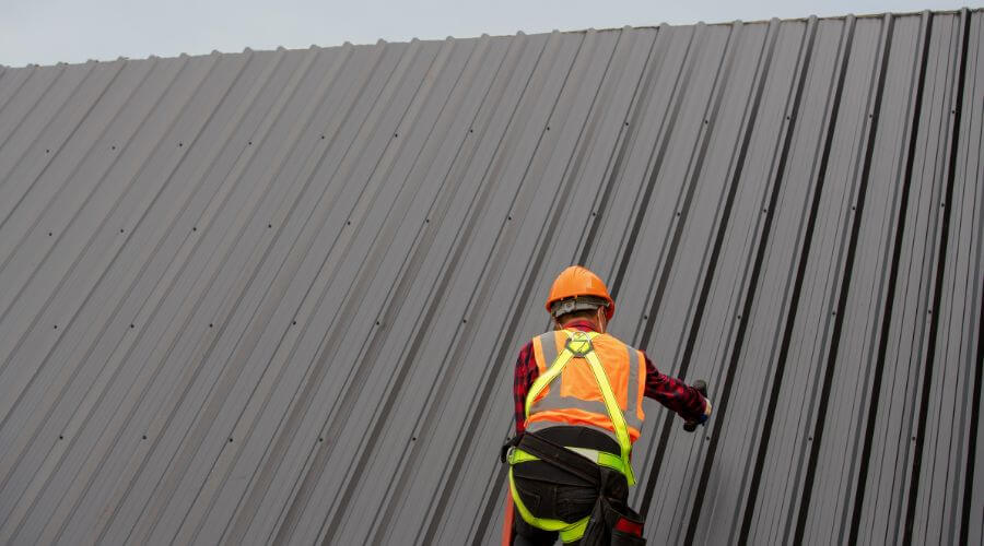 Professional metal roof installation services in Adairville, KY